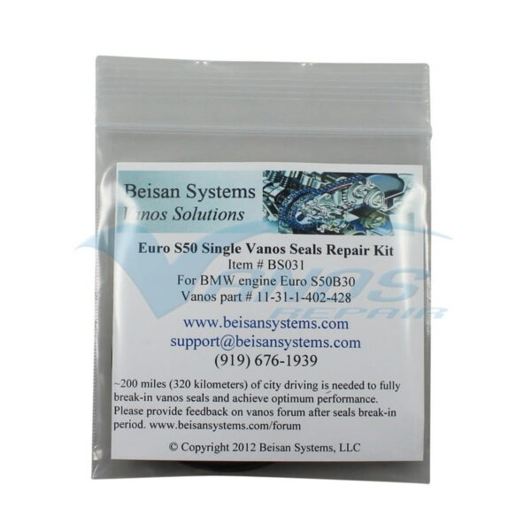 S50B30 - Beisan Systems S50 enkele VANOS seals revisie set - Image 2